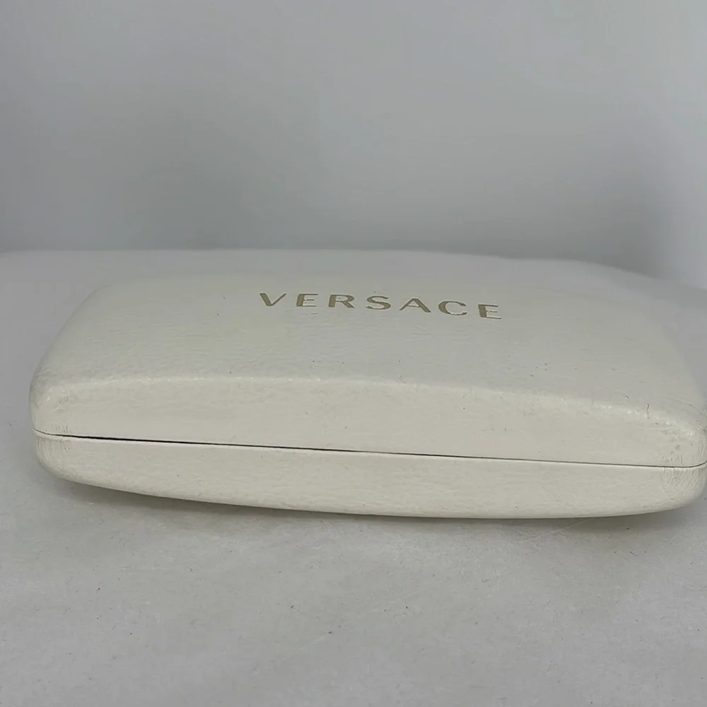Versace Large Eyeglasses/Sunglasses‎ Case White
